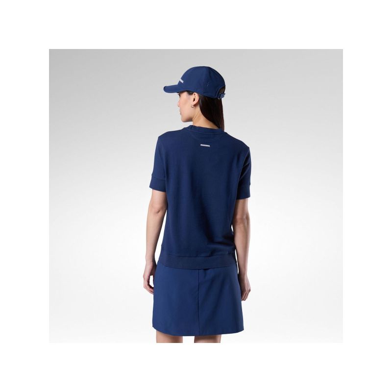 ROSSIGNOL Women's Pique Tee Navy Blue