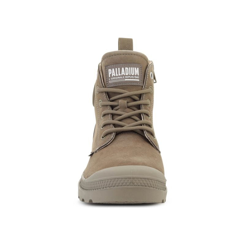 PALLADIUM PAMPA HI ZIP NBK 2 DUSKY GREEN 74981-308