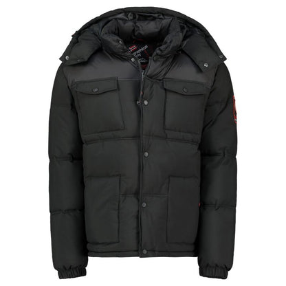 Geographical Norway men's jacket BAREDA DB BLACK MEN 096 BLACK (WY3882H/GN-NOIR) Geographical Norway