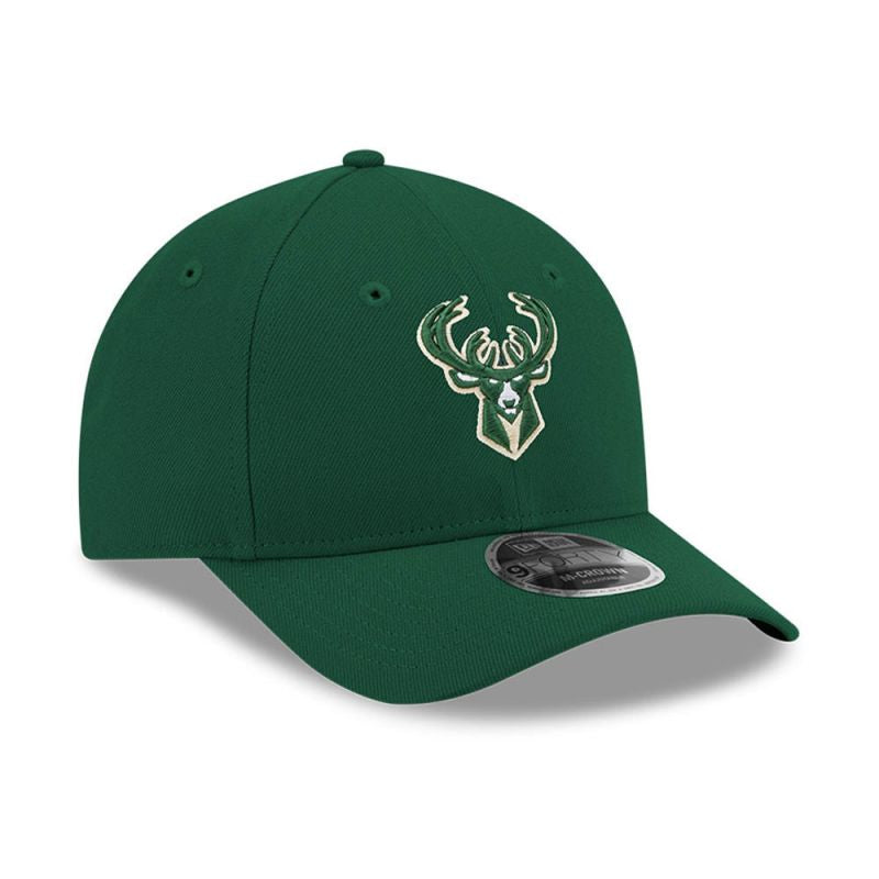 New Era 9FORTY Milwaukee Bucks NBA Team M-Crown Dark Green Snapback Cap - 60755461 Odzież/Czapki/Czapki z daszkiem Your Sports Performance
