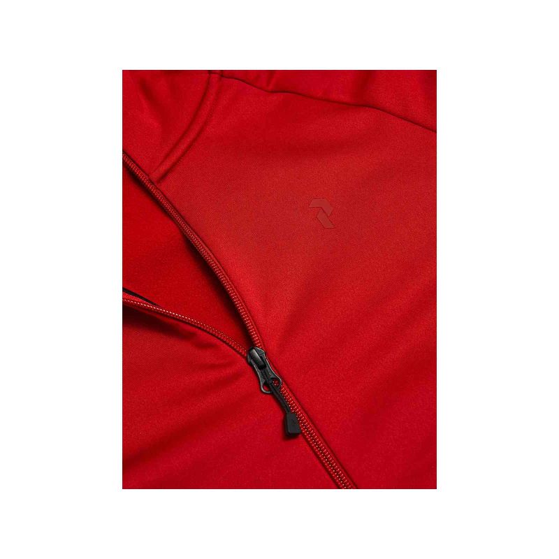 PEAK PERFORMANCE Women's Rider Essentials Midlayer Zip Hoodie Red