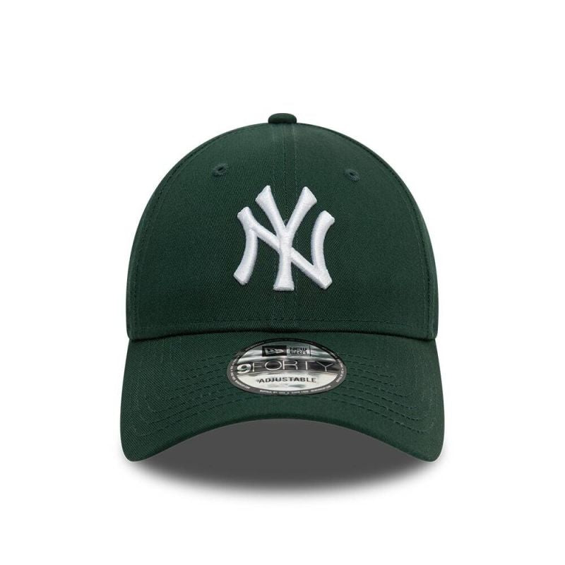 New Era 9FORTY League Essential MLB NY New York Yankees Cap Green - 60471456