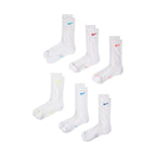 Nike Everyday Elevated Socks 6 Pairs White HQ8021 906