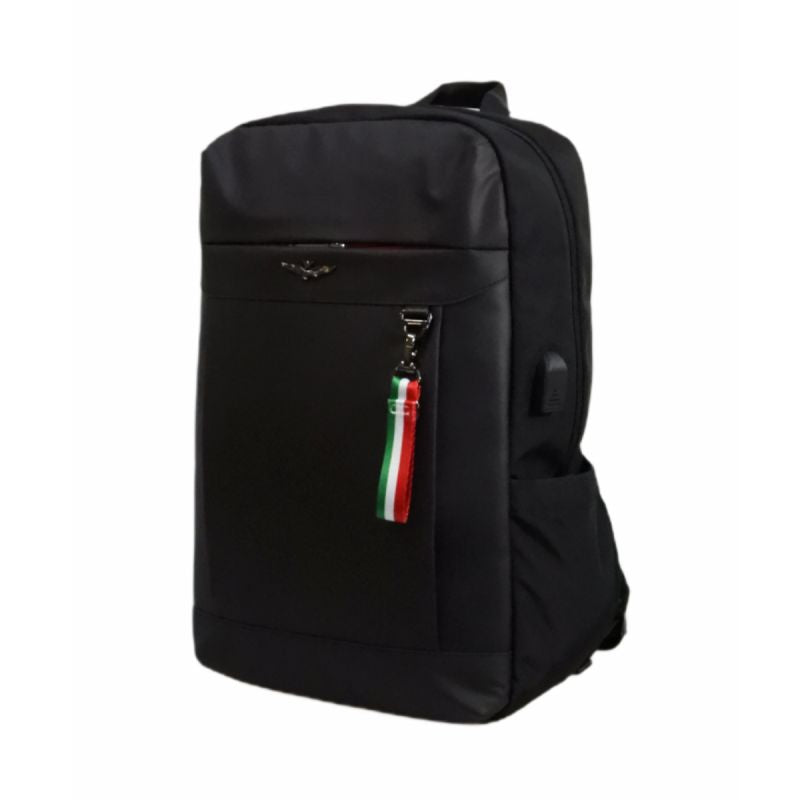 Aeronautica Militare Zaino City Backpack Black - AM-1553 Akcesoria i sprzęt koszykarski/Torby i plecaki Your Sports Performance