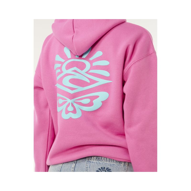 Women's RIP CURL Icons Of Surf Heritage Hoodie Pink