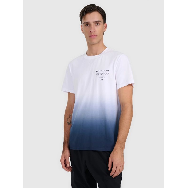 Men's regular printed T-shirt 4F 4FRAW25TTSHM3226-31S 4f