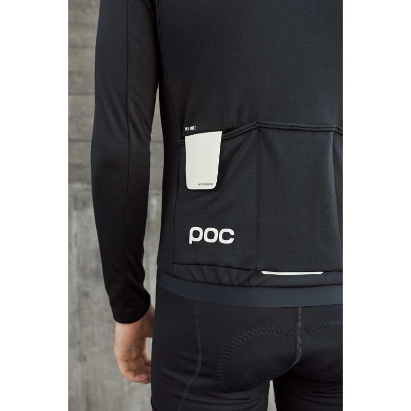 POC M's Thermal Lite LS Jersey Black