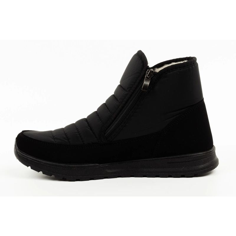 Progress Men’s Winter Boots, Snow Boots, Warm-Lined Fashion Ankle Boots with Zip