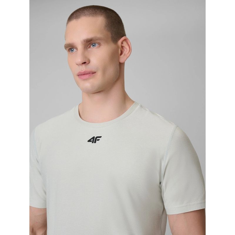 Men's quick-drying regular training T-shirt 4F 4FRSS26TFTSM2343-11M 4f
