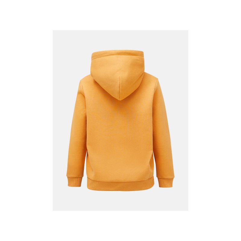 Peak Performance W Original Small Logo Hoo Orange Sweatshirt Clothing Your Sports Performance