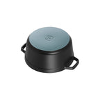 Cast iron pot, round, tall, STAUB 40502-285-0 - black, 4.8 ltr AGD - Produkty/Garnki / patelnie nieelektryczne Your Sports Performance