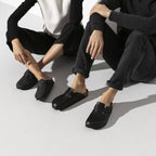 Birkenstock Boston Black women's/men's clogs, oiled leather, narrow slippers (0059463) In preparation Your Sports Performance