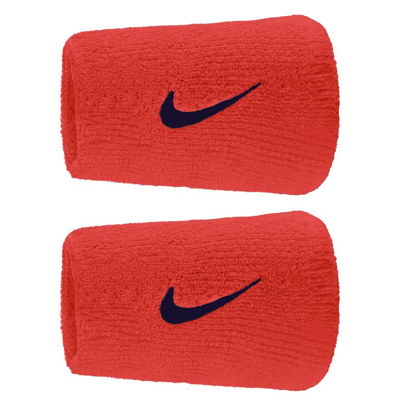 Nike Swoosh Doublewide Wristbands 92800648539 Accessories/Straps/Nike Nike