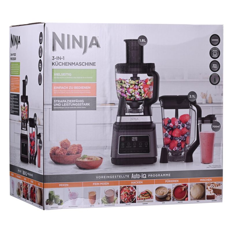 BN800 NINJA 3-in-1 food processor AGD - Produkty/Roboty kuchenne Your Sports Performance