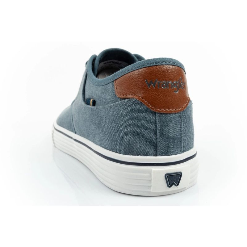Wrangler men's Calypso Derby sneakers, blue, comfortable Wrangler