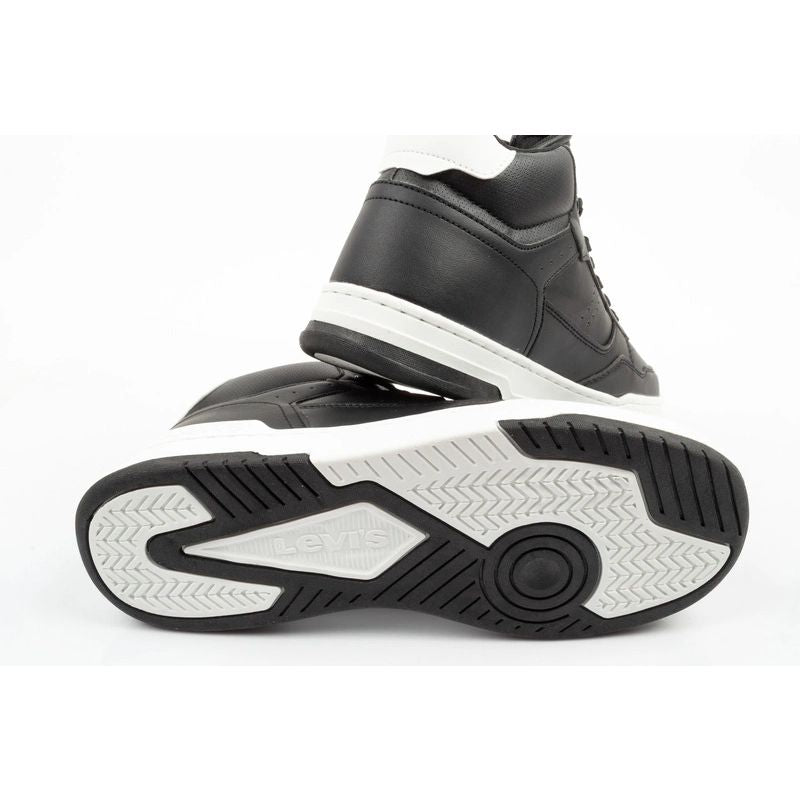 Levi's John SE black high-top sports shoes for kids