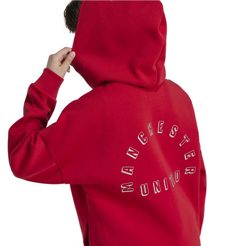 Adidas Manchester United Anthem Jacket Jr IT4188 sweatshirt Clothing/Football Adidas