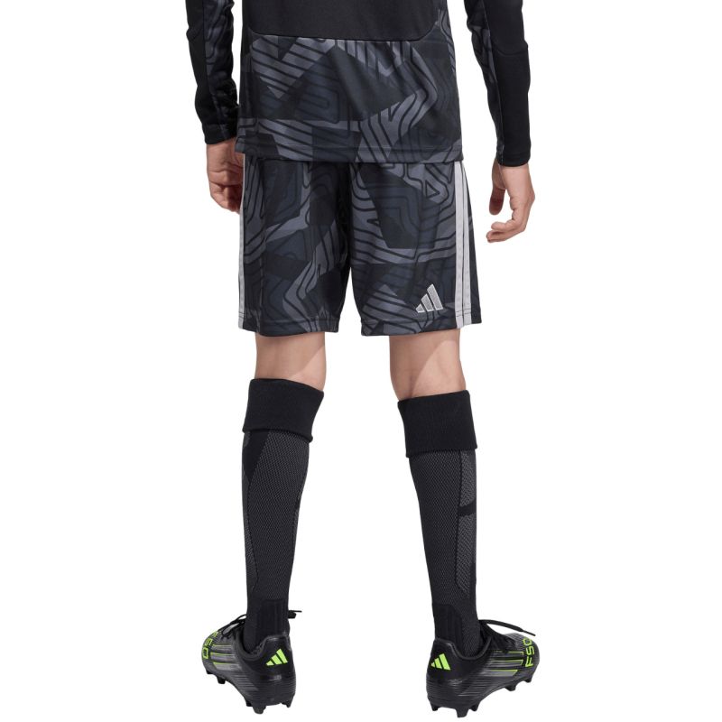 adidas Tiro 26 Competition Goalkeeper Kids' Shorts Black and Gray KC5468