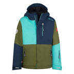 Trollkids Kids Hallingdal Jacket pine green/mystic blue/arctic blue (226-355)