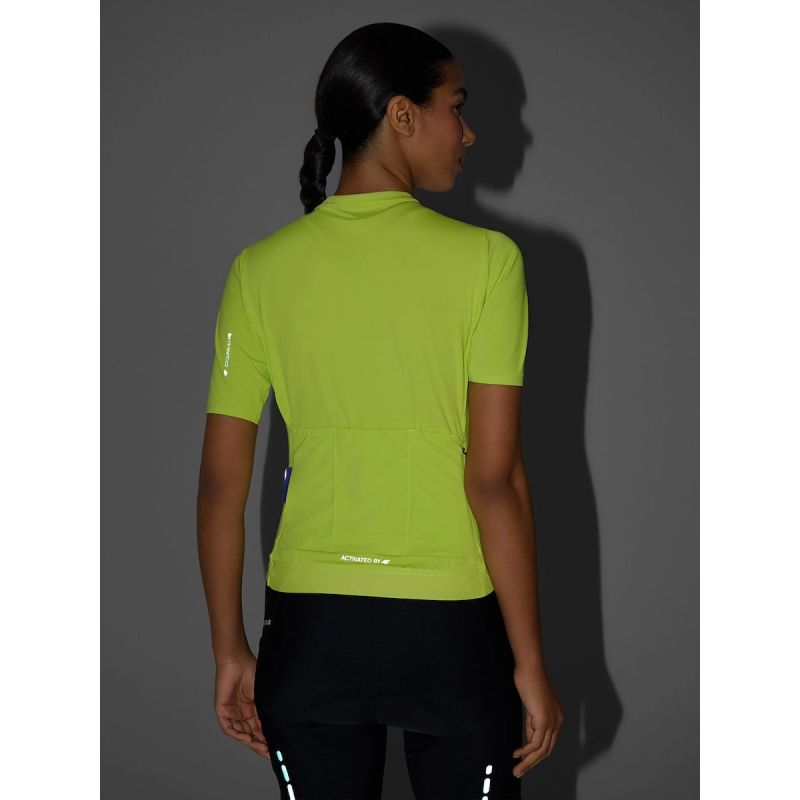 Women's cycling jersey with UPF50+ filter 4F 4FRSS26TFTSF2454-45S
