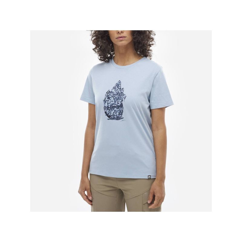 MILLET CIMAICOLLAB TS SS W blue T-shirt
