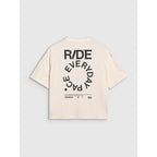 Women's oversize printed T-shirt 4F 4FWSS25TTSHF1993-11S *Kategoria tymczasowa Your Sports Performance