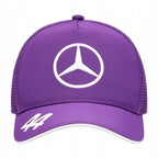 Mercedes AMG Petronas F1 2024 Lewis Hamilton Driver Trucker Cap - MAPF1-RP-LH