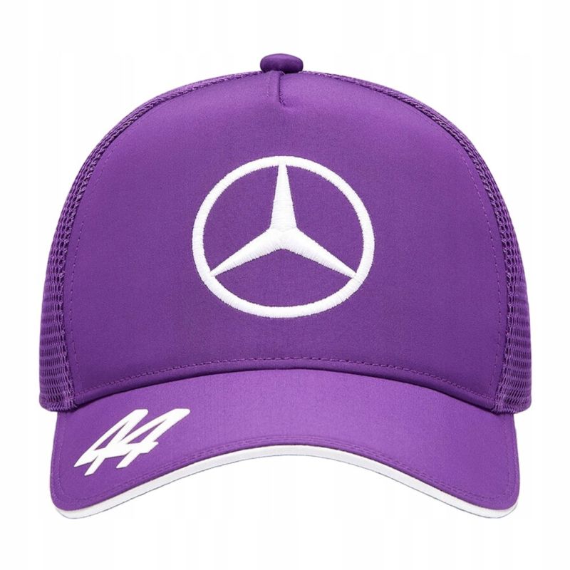 Mercedes AMG Petronas F1 2024 Lewis Hamilton Driver Trucker Cap - MAPF1-RP-LH