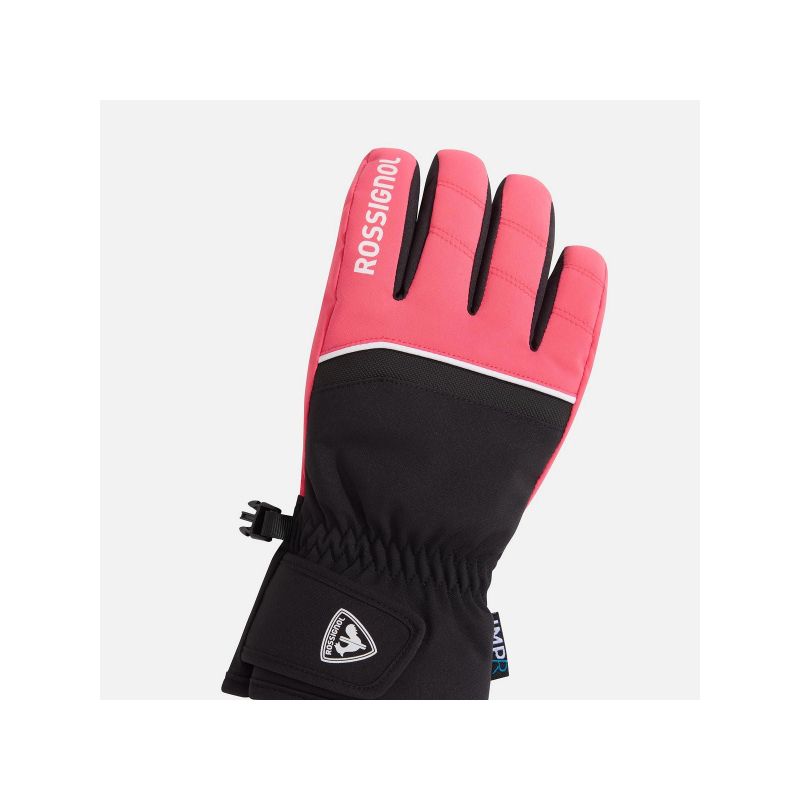 ROSSIGNOL Jr Tech Impr G Children's Ski Gloves Pink