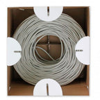 TECHLY U/UTP CAT6 STRANDED CABLE 305M CCA GRAY ETC. Kable, gniazda i wtyki/Kable sieciowe Your Sports Performance