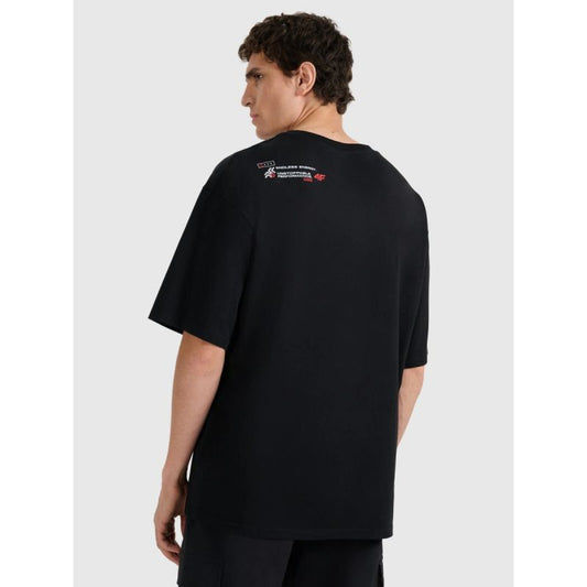 Men's oversized printed T-shirt 4F 4FRAW25TTSHM3257-20S *Kategoria tymczasowa Your Sports Performance