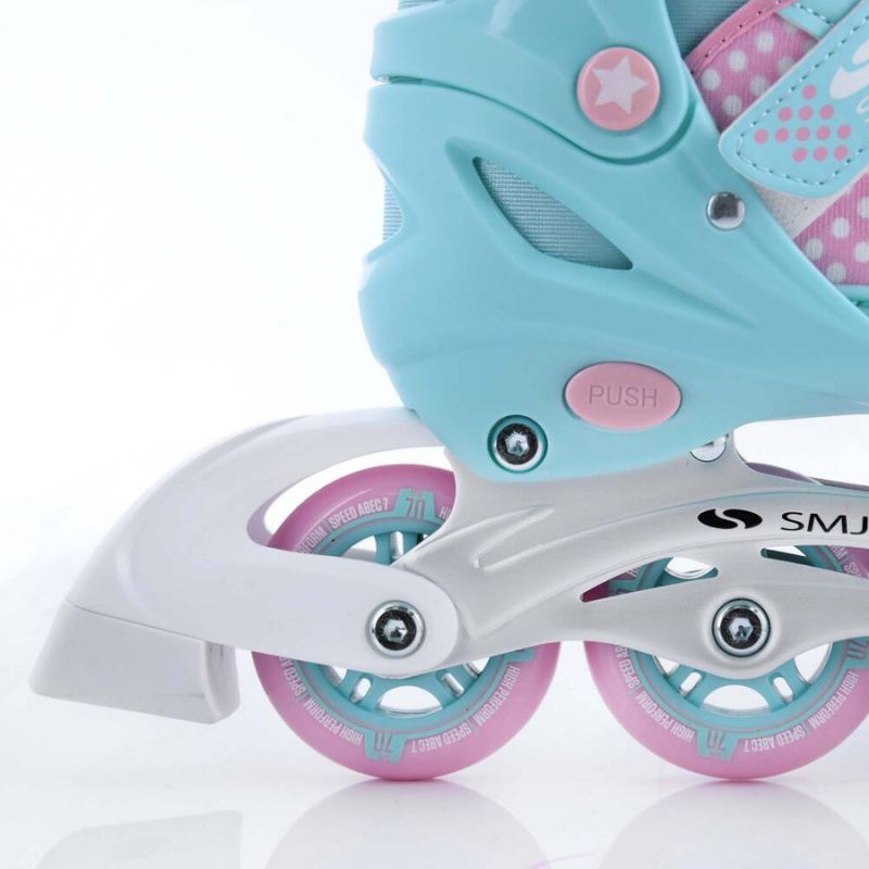 SMJ sport 2in1 Jr Lili adjustable roller skates