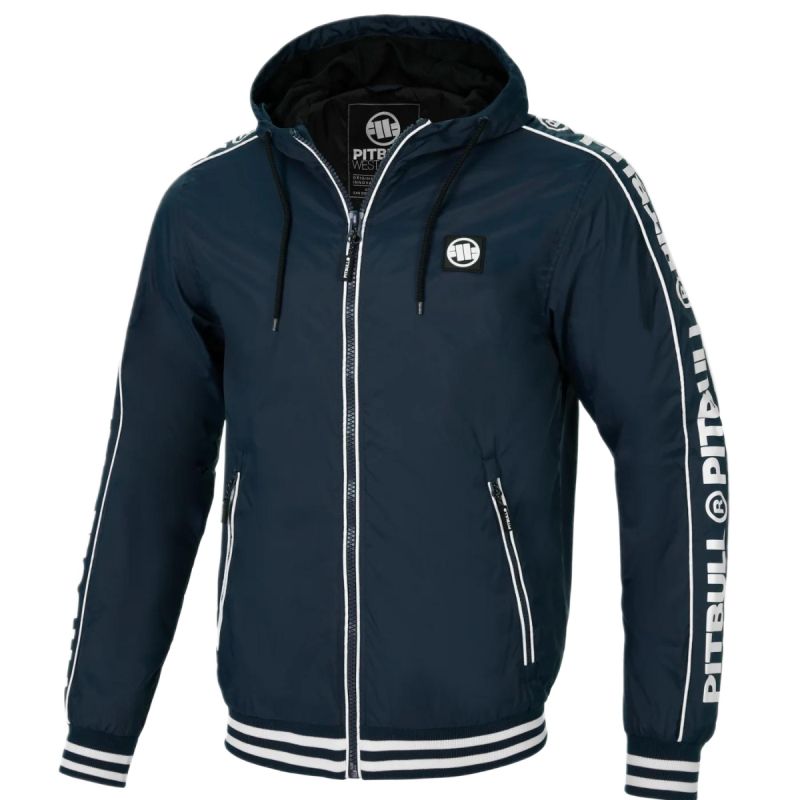 Pit Bull West Coast Whitewood Men's Jacket Navy Blue - 52401059000 Odzież/Odzież na co dzień Your Sports Performance