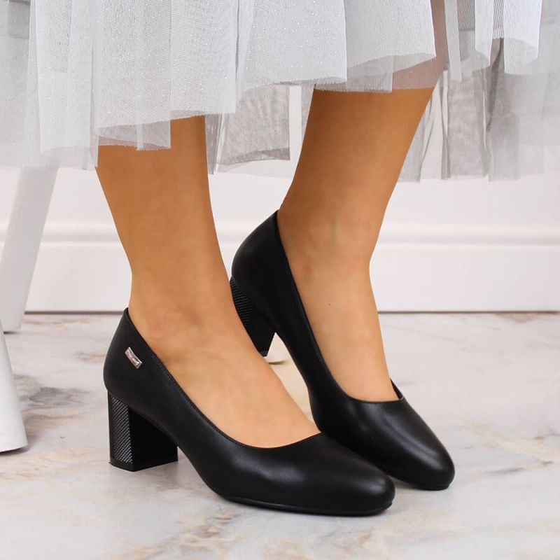 Pumps on a decorative post Sergio Leone W SK314A black Footwear/Lifestyle/Sergio Leone Your Sports Performance