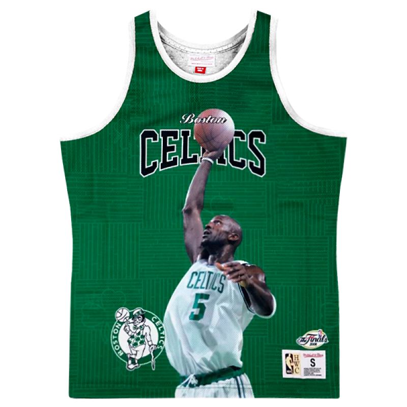 Mitchell & Ness NBA Boston Celtics Kevin Garnett Tank Top Green - MSTKSC19048 Koszulki NBA Your Sports Performance