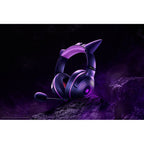 Razer Kraken Kitty V2 Wired Over-Ear Headset Microphone Noise Cancelling Gengar Edition Gaming PC/Słuchawki Your Sports Performance