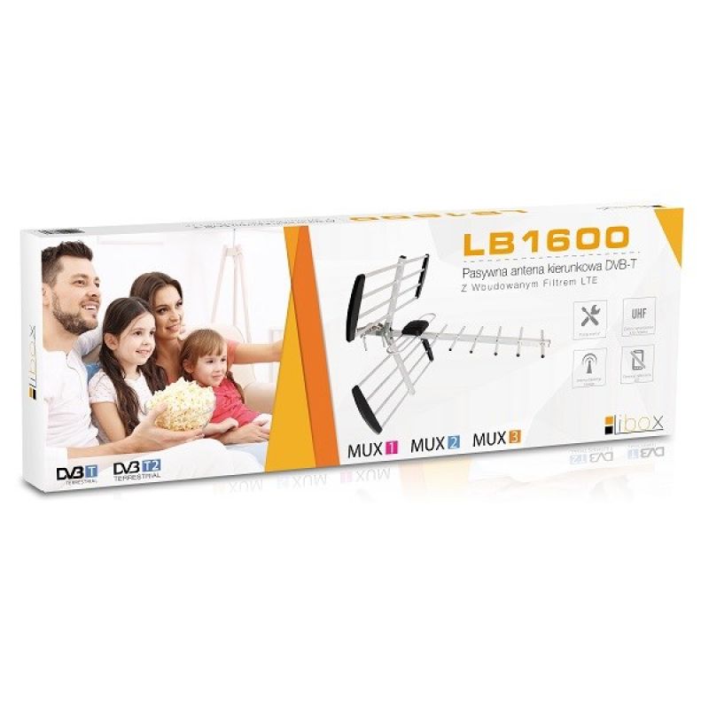 LIBOX DIRECTIONAL DVB-T ANTENNA 16-ELEMENT PASSIVE WITH LTE FILTER Komunikacja i łączność/Anteny Your Sports Performance