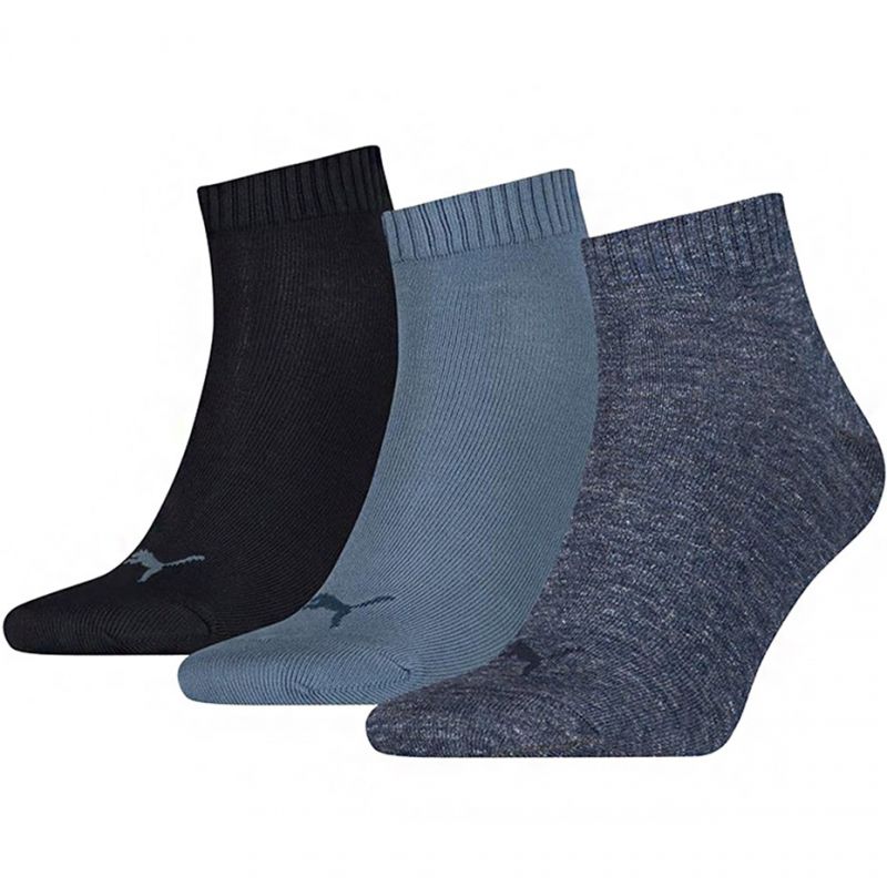 Puma Unisex Quarter Plain Socks 3 pairs 271080001 460 Clothing/Training/Socks/Unisex Puma