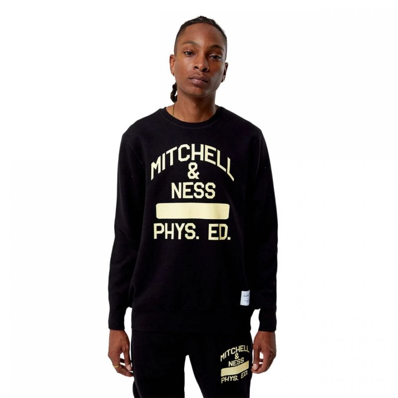 Mitchell &amp; Ness Branded Fashion Graphic Crew M FCPO5532-MNNYYPPPBLCK sweatshirt Clothing/Lifestyle/Mitchell & Ness Your Sports Performance