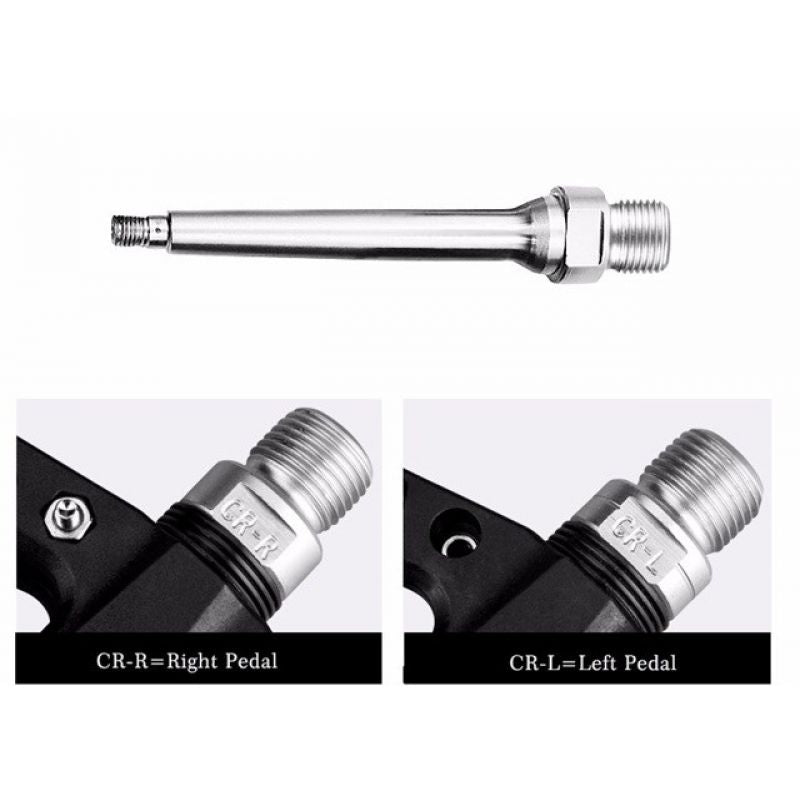 Rockbros 2017-12CBK Nylon Bicycle Pedal Set - Black Import z Action/Rowery i akcesoria/Części rowerowe Your Sports Performance