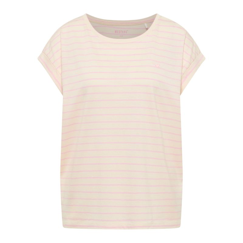 Mustang striped T-shirt LESLEY 1017711 12890 Mustang