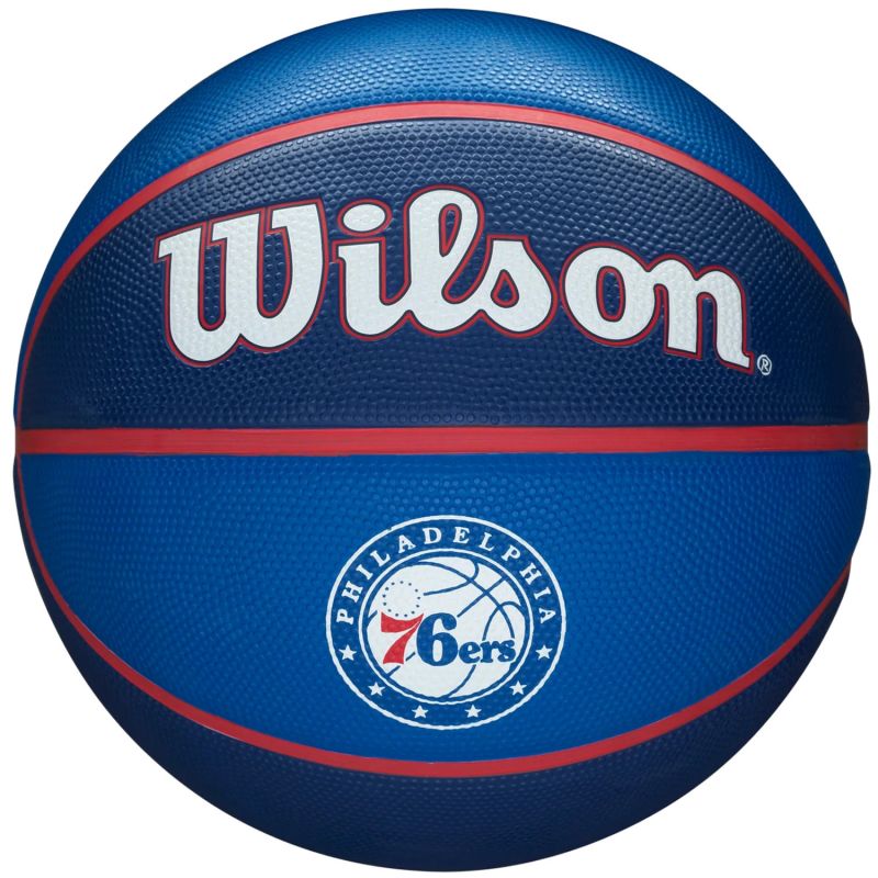 Ball Wilson NBA Team Philadelphia 76ers Ball WTB1300XBPHI Accessories/Balls/Basketball Your Sports Performance