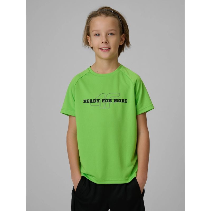 Boy's quick-drying sports T-shirt 4F 4FJRSS26TFTSM2391-45S 4f