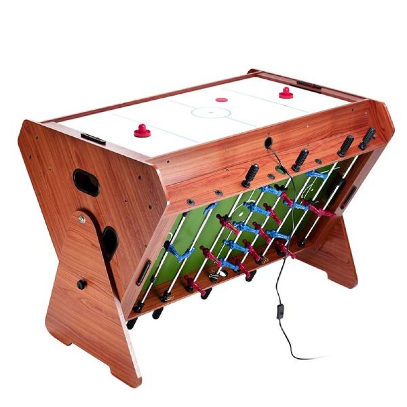 SDG Set 3-in-1 game table: billiards, table football, air hockey