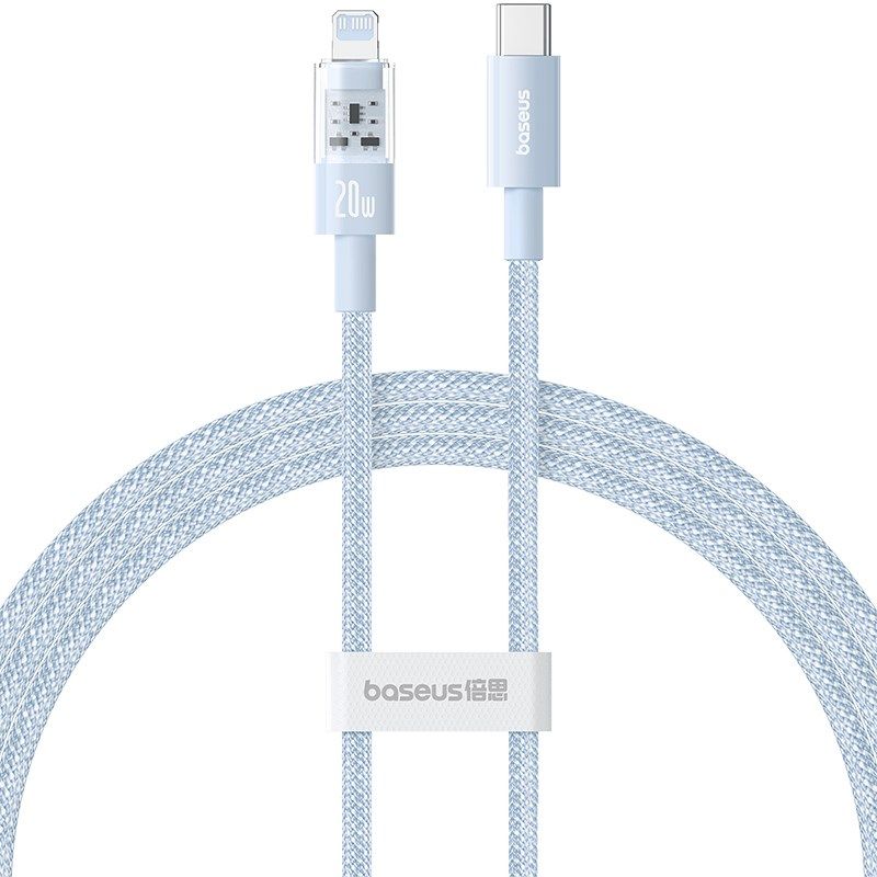 Baseus Gem USB C-IP Cable 20W 1m (Blue) In preparation Your Sports Performance