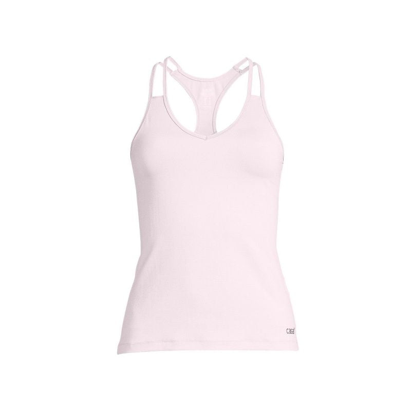 CASALL V-Neck Racerback Sports T-Shirt Pink Import z PMSport Your Sports Performance