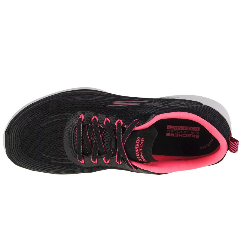 Skechers Go Walk 6 - Stunning Glow 124554-BKHP Black 36 In preparation Your Sports Performance
