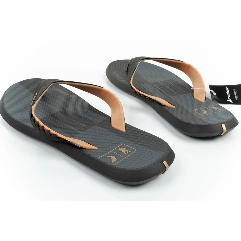 Rider shoes men's sports flip-flops R1 Prime comfortable slippers black Rider