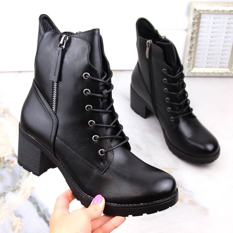 Potocki W WOL177A black platform ankle boots Footwear/Outdoor/Potocki Your Sports Performance