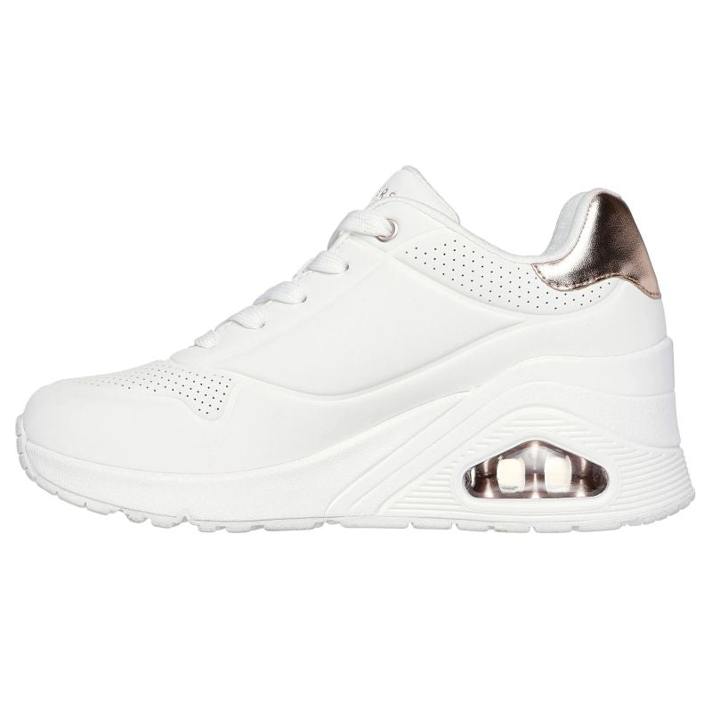 Skechers Uno Wedge-Hi Steps W 177520-WHT shoes Footwear/Lifestyle/Skechers Skechers